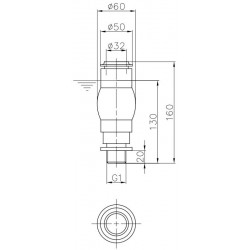 Schaumsprudler 35-10E dysza spieniająca