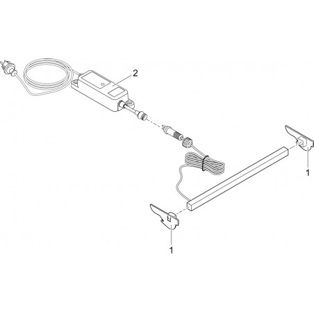 Oswietlenie led Waterfall 90