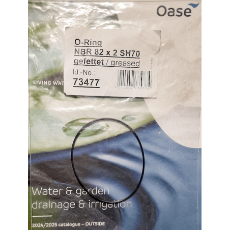czy chcesz zakupić OASE 73477 NBR O-ring NBR 82x2 SH70 smarowany