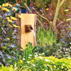 Wylewka Wall Spout Square Copper Oase-c