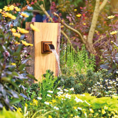 Wylewka Wall Spout Square Copper Oase-c