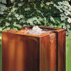 Fontanna Cube 90 kwiat wiśni