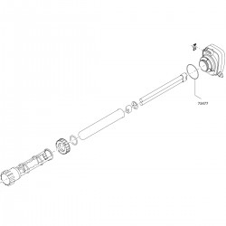 OASE 73477 NBR O-ring NBR 82x2 SH70 smarowany