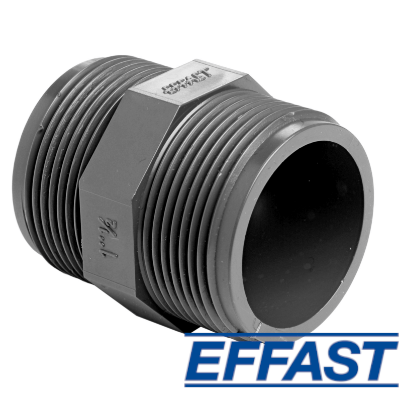 Nypel 3/8" Effast