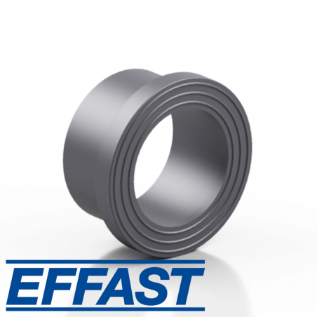 PVC Tuleja Kołnierzowa Klejona D-63 Effast - Uniwersalne Połączenie Rur