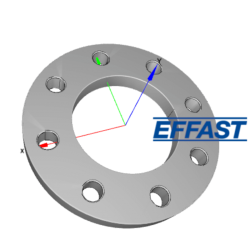 luźny z PCV D-160 Effast - niezawodne połączenie w przemyśle