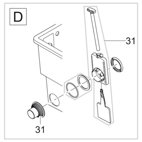 44182 Oase Zestaw spustowy BioTec