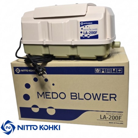 Napowietrzacz Nitto Kohki LA-200F | Dmuchawa Tłokowa 200 L/min