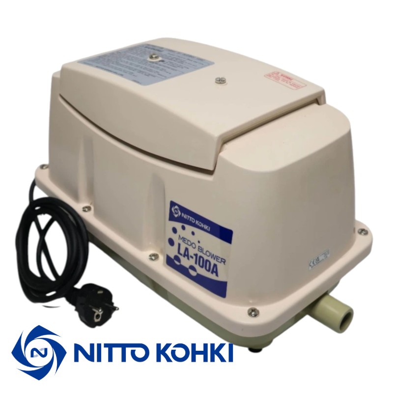 Napowietrzacz Nitto Kohki LA-100A | Dmuchawa Tłokowa 100 L/min