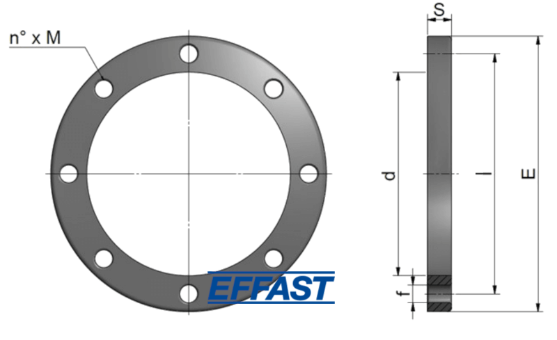 effast kołnierz luźny